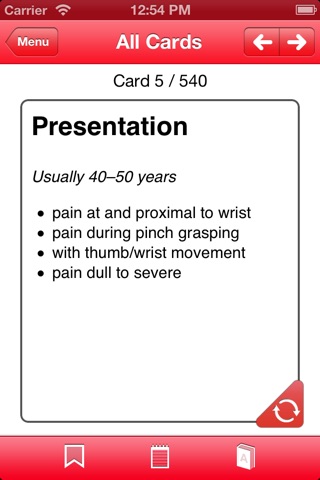 Diagnostic Flashcards for Medical General Practice screenshot 2