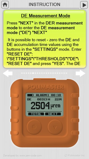 Polimaster PM1610 Interactive Manual(圖4)-速報App