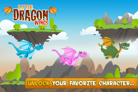 Little Dragon Wings: Fun Fantasy Adventure Quest screenshot 3