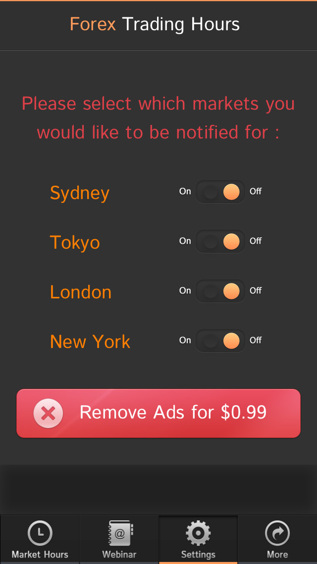 How to cancel & delete Forex Trading Hours Free from iphone & ipad 2