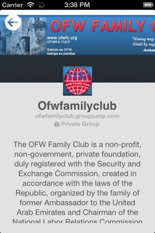 OFW Family Club screenshot 3