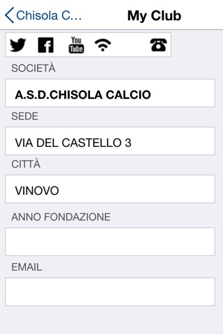 Chisola Calcio screenshot 2