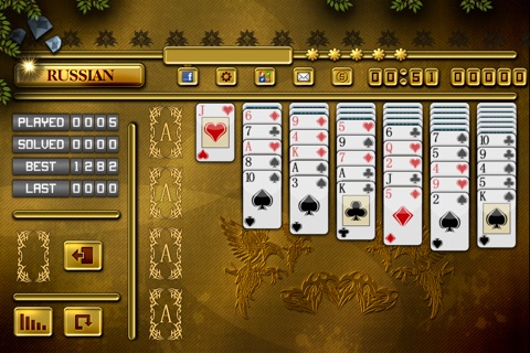 ACC Solitaire [ Russian ] HD Free - Classic Card Games for iPad & iPhone screenshot 2