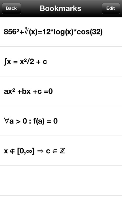 Math Keyboard