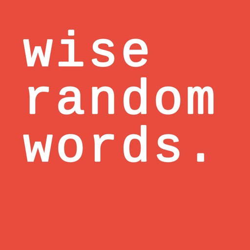 Wise Random Words icon