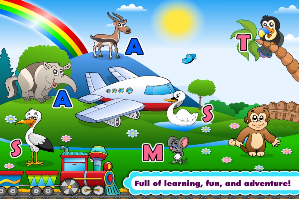Abby Phonics: Kindergarten Reading Adventure for Toddler Loves Train screenshot 3