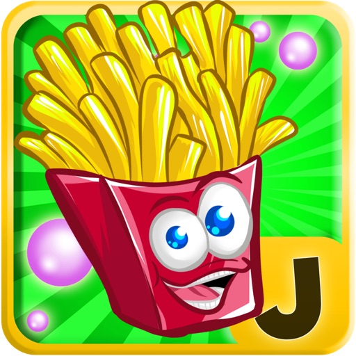 French Fries Happy Jump : Beyond the Street Food Monsters Icon