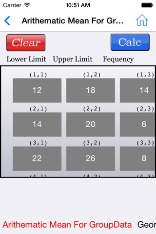 Statistical Calculator screenshot 3
