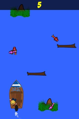 River Rush - Boat On The River screenshot 2