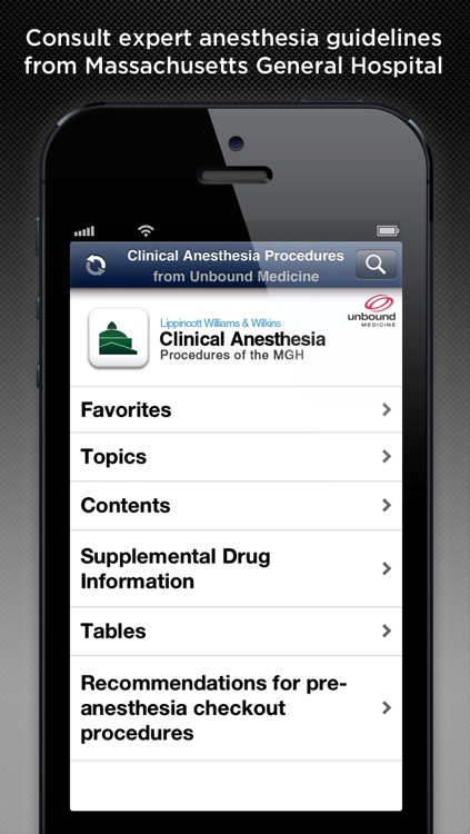 Clinical Anesthesia Procedures of the Massachusetts General Hospital