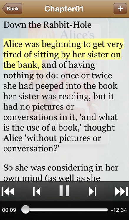 Text Synced Audiobooks
