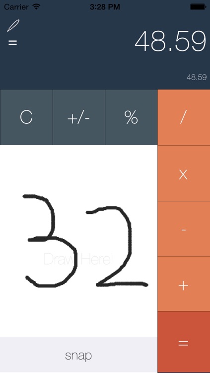 uCalculator - Handwriting and Simple Calculator