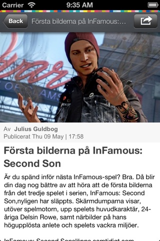 spelnyheterna.se screenshot 2