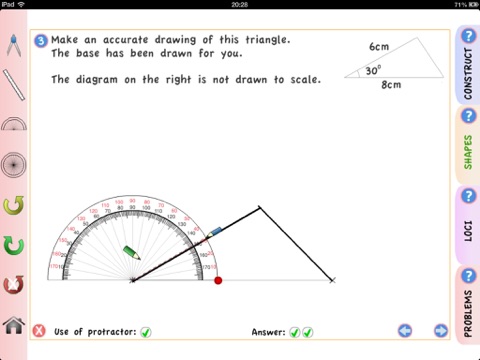 Ruler and Compass Geometry screenshot 4