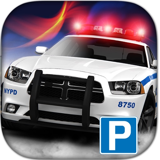 Police Car Parking Simulator Free Game icon