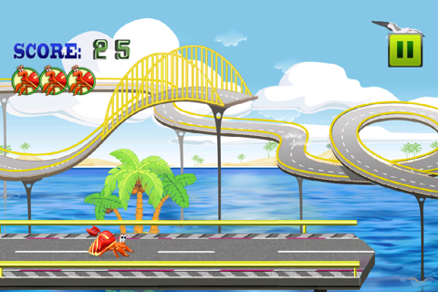 Turbo Crab Run Under Attack screenshot 2