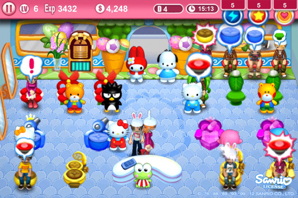 Hello Kitty Beauty Salon Seasons screenshot 2