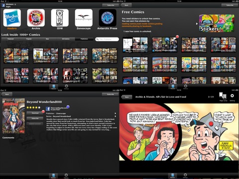 Comics Unlimited : Comic and Cartoon Book Reader screenshot 2
