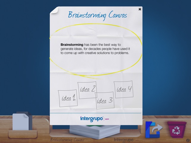 Brainstorming Canvas - Generating Creative Ideas(圖2)-速報App