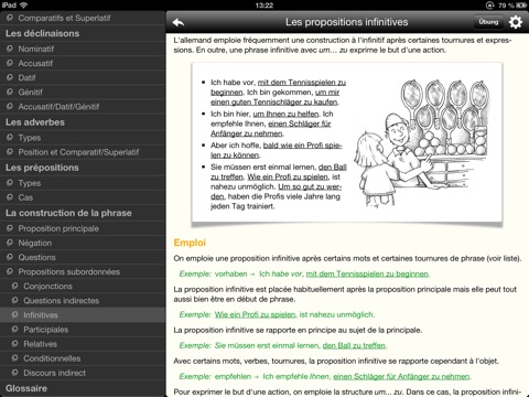 Lingolia German Grammar screenshot 2