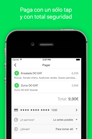 Prior - pide y paga desde el móvil screenshot 3