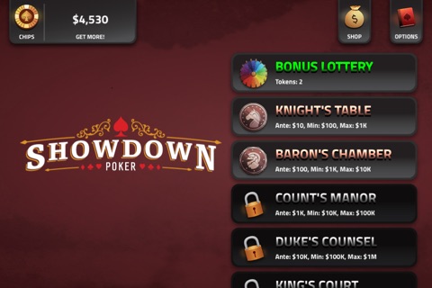 Showdown Poker screenshot 4