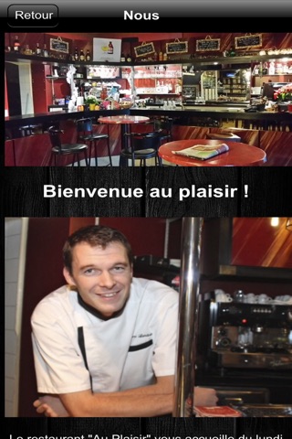 Restaurant Au Plaisir screenshot 2