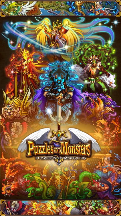 Puzzles and Monsters - Jeu d'Association RPG