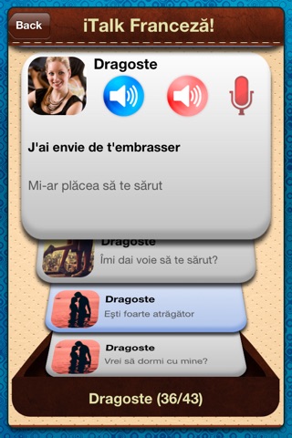 iTalk Franceză! conversațional: învață să vorbești franceză cu accent nativ screenshot 3