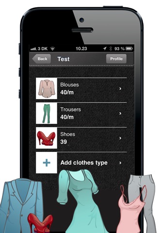 My Clothes Sizes screenshot 3