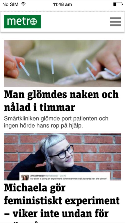 Metro Nyheter