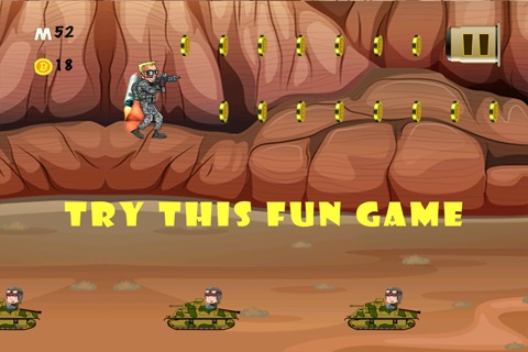 Jet Soldier Dash - Epic Army Adventure Mania screenshot 2