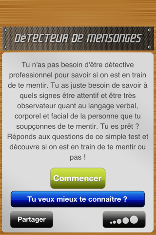 Lie Detector - Is your partner cheating you? screenshot 2