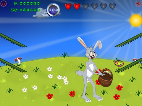 Easter bunny & eggs HD screenshot 3