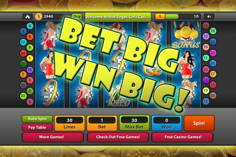 Hot Vegas Girls Casino Presents: ‘I Did It My Way’ – Free Big Win Mega Slots screenshot 4