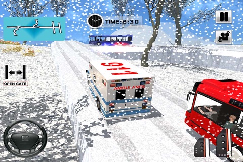City Ambulance Rescue Driver 3d screenshot 4
