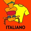 Motlies entrenador de vocabulario Italiano 4 - la ropa, la casa y personas
