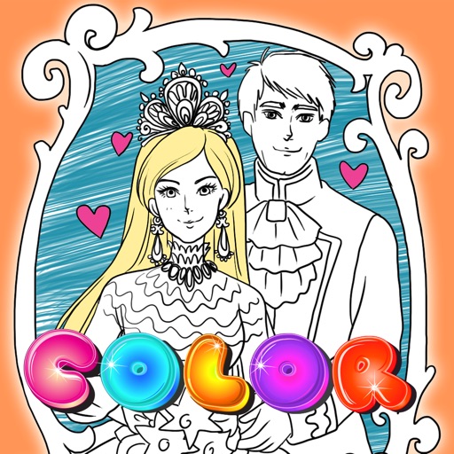 Teen Girl Coloring Book Game for Kids