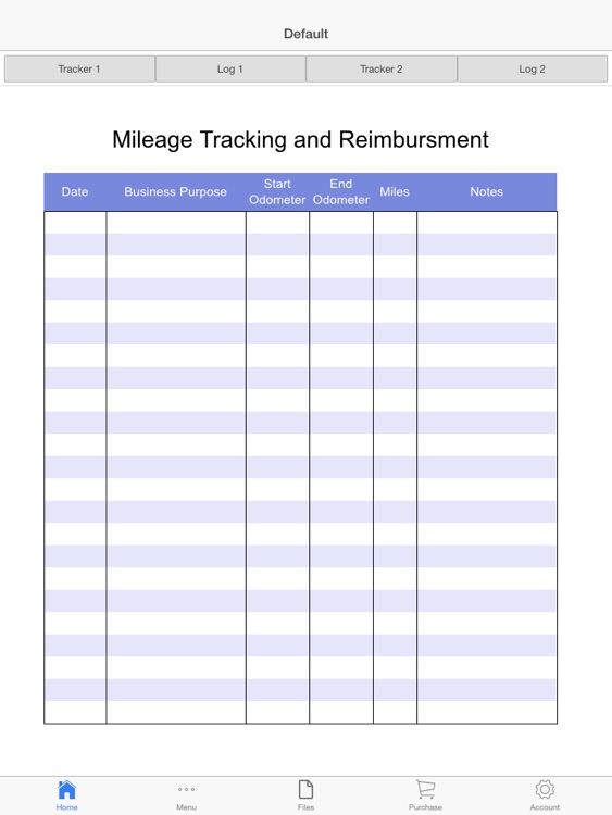 Auto Mileage Tracker