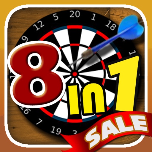 Dartmaster 8in1 - Best Free Darts and Sport Game Mania iOS App