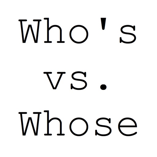 Exploring Language: Who's vs. Whose