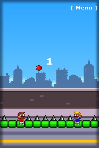 Red Bouncing Ball Juggling - Impossible Spike Dodge Tap screenshot 3