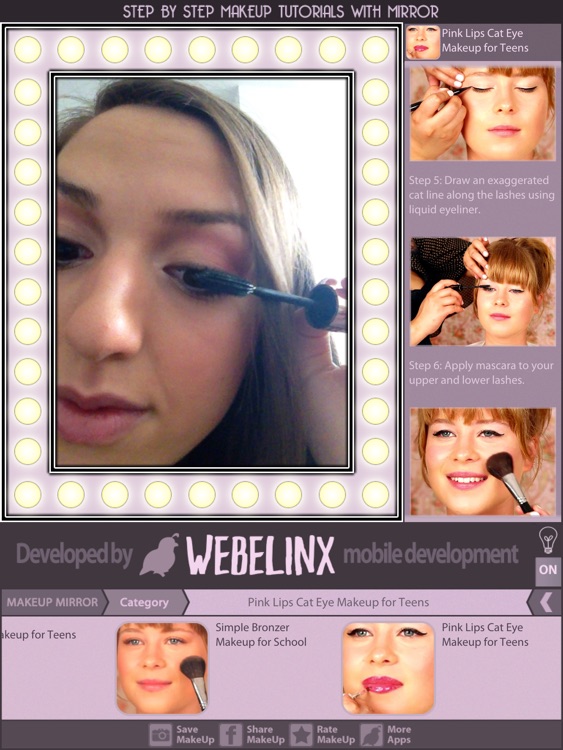 Makeup Tutorials & Mirror screenshot-4