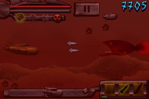 Sub Shooter Pro (Free Submarine Game) - Revenge of the Hungry Mafia Shark screenshot 3