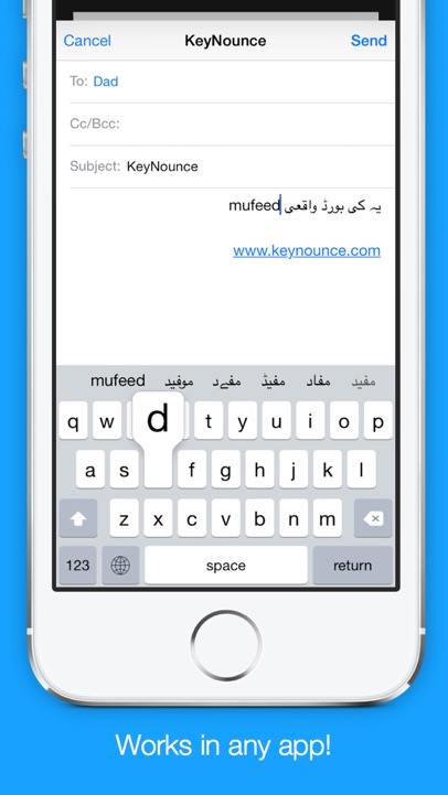 【图】Urdu Transliteration Keyboard by KeyNounce(截图3)