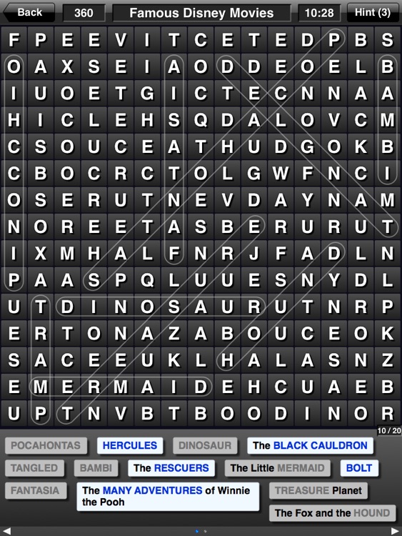 Word Search Unlimited HD: 1000+ Categories screenshot-4