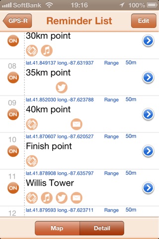 GPS-R for Chicago Marathon screenshot 3