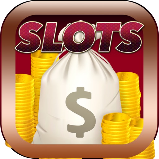90 Bag of Gold Coins Casino - Slots Machine in HD icon