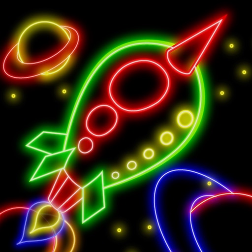 3D Glow Doodle icon