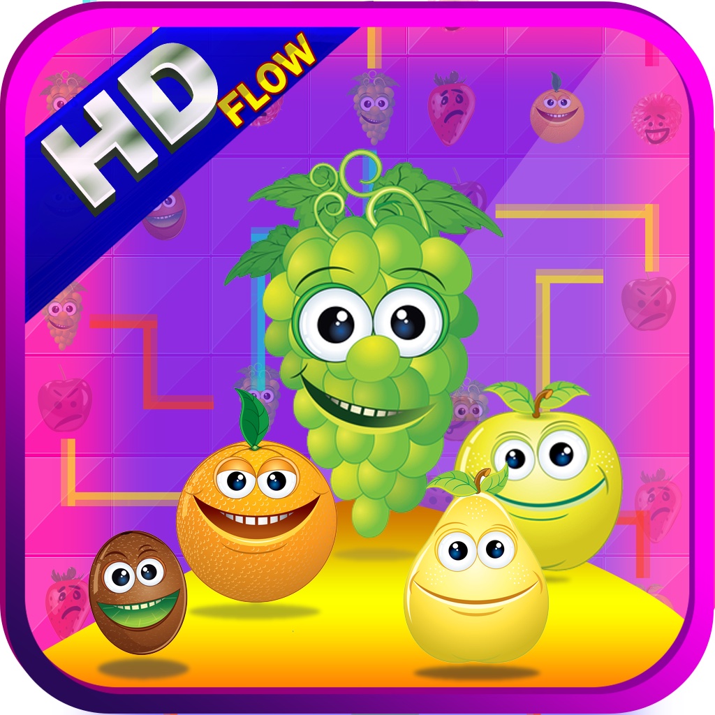 Fruit Flow Free Link And Glow HD Game